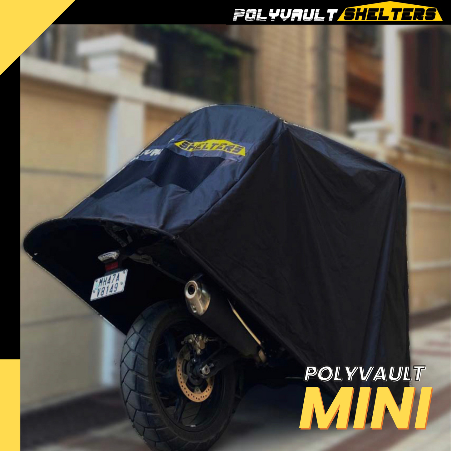 Polyvault Mini for bikes under 650cc