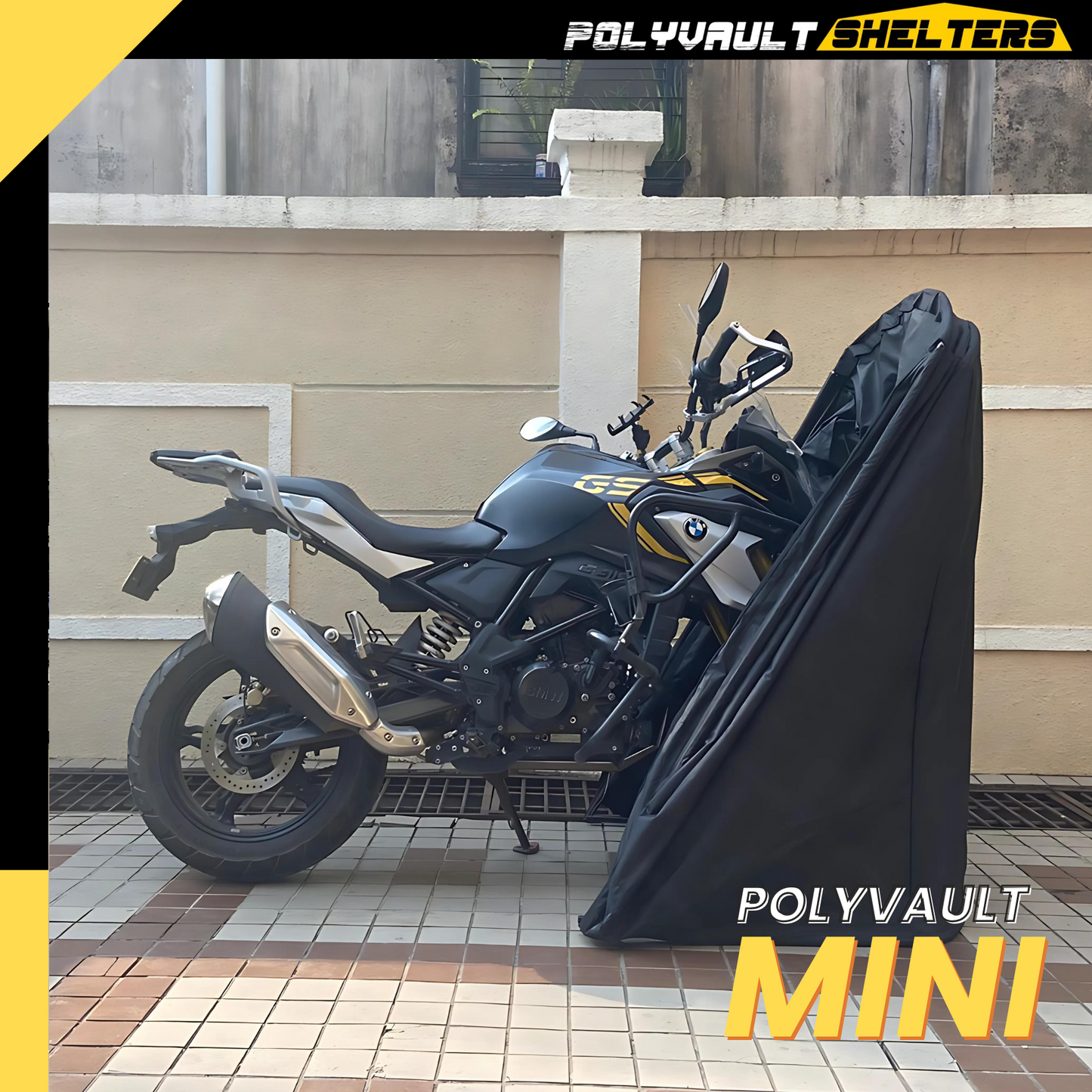 Polyvault Mini for bikes under 650cc